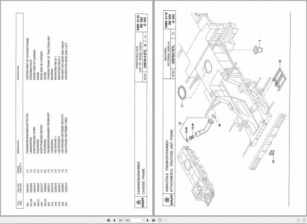 Manitowoc Cranes KMK 5110 1 3003015 19951001 Spare Parts Catalog 3