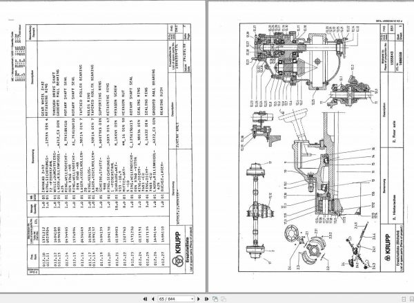 Manitowoc Cranes KMK 8350 70 469 007 EN 19880701 Spare Parts Manual PDF 3