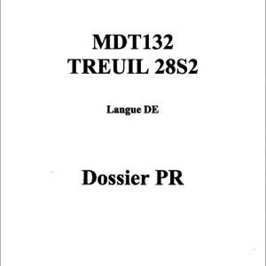 Manitowoc Cranes MDT 132 28S2 BKT 132 1N2 DE Spare Parts Manual PDF 1