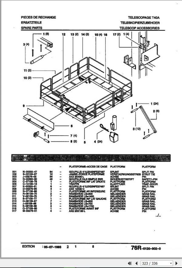 Manitowoc Cranes MDT 132 28S2 BKT 132 1N2 DE Spare Parts Manual PDF 3