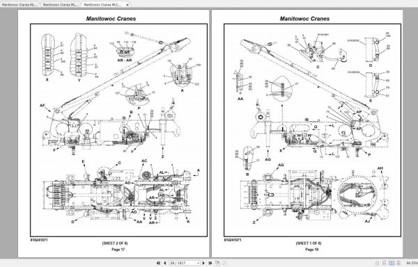 Manitowoc Cranes MLC165 1 Spare Parts Manual PDF 3