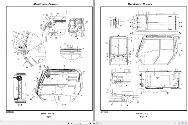 Manitowoc Cranes MLC90A PM 91001031 PROJ 100208 REV 001 RERUN2 Spare Parts Manual PDF 3