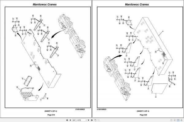 Manitowoc Cranes PM 220343 000 TMS540 PARTS Spare Parts Manual PDF 3