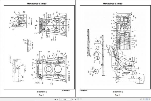 Manitowoc Cranes PM 221355 000 RT860 Spare Parts Manual PDF 2