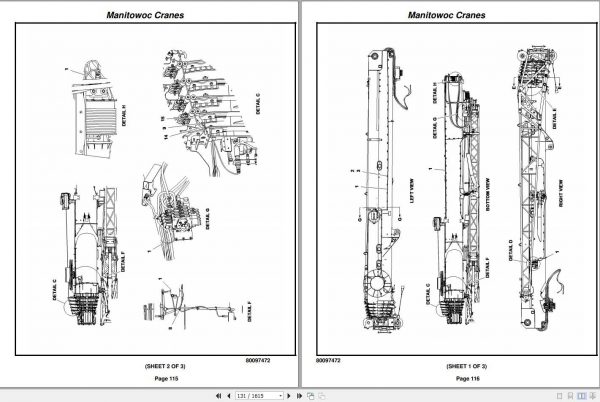 Manitowoc Cranes PM 236062 003 TMS9100 2 Spare Parts Manual PDF 2
