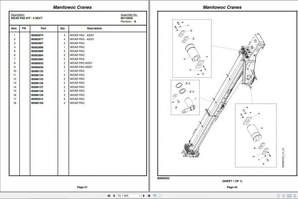 Manitowoc Cranes PM 236171 000 GRT655 Spare Parts Manual PDF 2