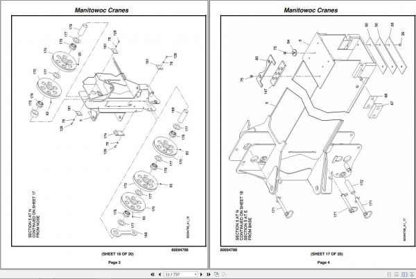 Manitowoc Cranes PM 300854 000 NBT55 Spare Parts Manual PDF 2
