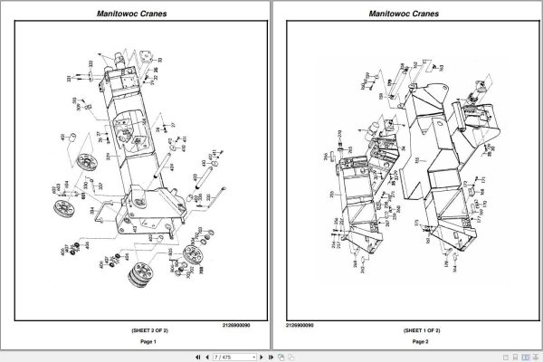 Manitowoc Cranes PM 44396 000 IND2535 Spare Parts Manual PDF 2