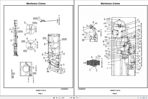 Manitowoc Cranes TTS870 PM 220328 001 Spare Parts Manual PDF 2