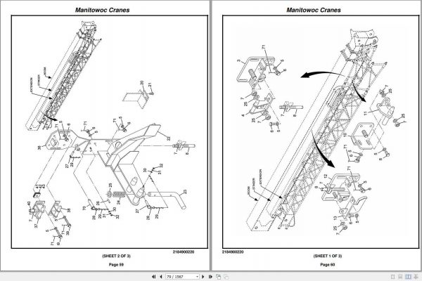 Manitowoc Cranes TTS870 PM 220328 001 Spare Parts Manual PDF 3