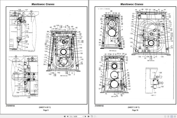 Manitowoc Cranes TTS870 PM 84856 004 Spare Parts Manual PDF 2