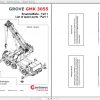 Manitowoc Grove Crane GMK 3055 3179574 20091201 Spare Parts Catalog 1