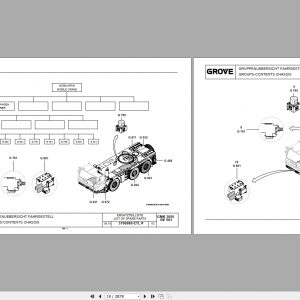 Manitowoc Grove Crane GMK 3055 3196979 20100901 Spare Parts Catalog 2