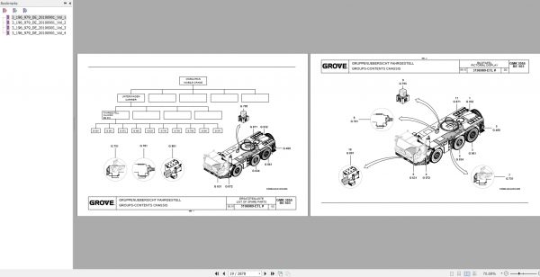 Manitowoc Grove Crane GMK 3055 3196979 20100901 Spare Parts Catalog 2
