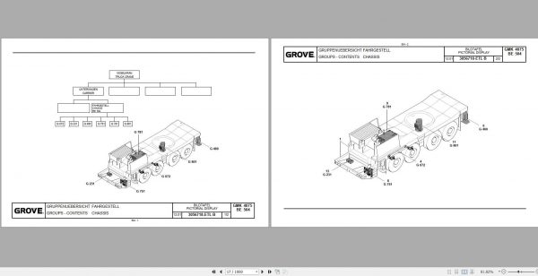 Manitowoc Grove Crane GMK 4075 3056716 20020201 Spare Parts Catalog 2