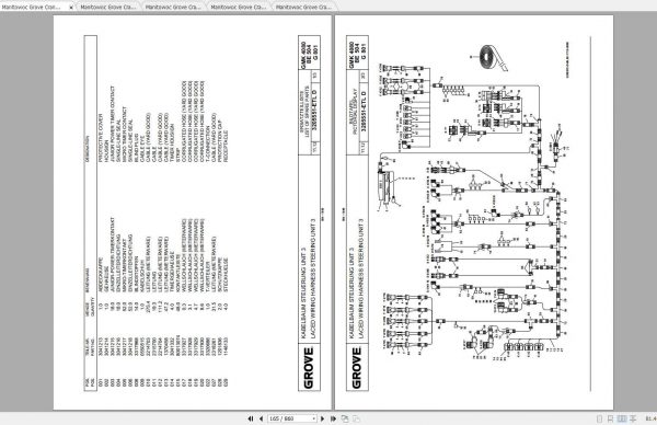 Manitowoc Grove Crane GMK 4080 1 3216680BL 20140901 Spare Parts Catalog 2
