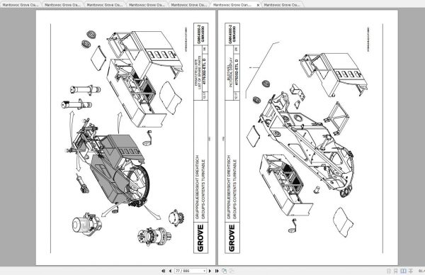 Manitowoc Grove Crane GMK 4080 2 4090 4716300 20180301 Spare Parts Catalog 3