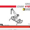 Manitowoc Grove Crane GMK 4100 3117109 20060901 Spare Parts Catalog 1