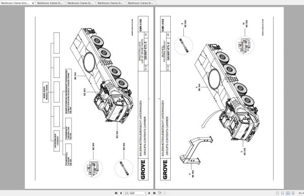 Manitowoc Grove Crane GMK 4100 3203856T 20120801 Spare Parts Catalog 2