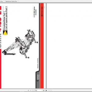 Manitowoc Grove Crane GMK 4100 L 3172262 20080901 Spare Parts Catalog 1