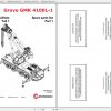 Manitowoc Grove Crane GMK 4100L 1 3250200 20160801 Spare Parts Catalog 1