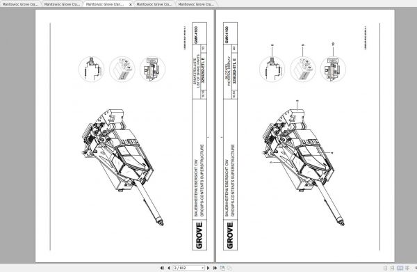 Manitowoc Grove Crane GMK 4100L 1 3250200B 20161001 Spare Parts Catalog 2
