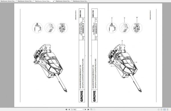 Manitowoc Grove Crane GMK 4100L 1 4218280B4 20170901 Spare Parts Catalog 3