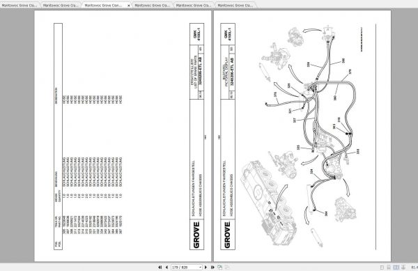Manitowoc Grove Crane GMK 4100L 1 4288475B 20190601 Spare Parts Catalog 2