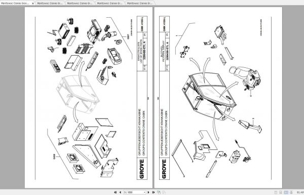 Manitowoc Grove Crane GMK 4100L 3202011AR 20180501 Spare Parts Catalog 2