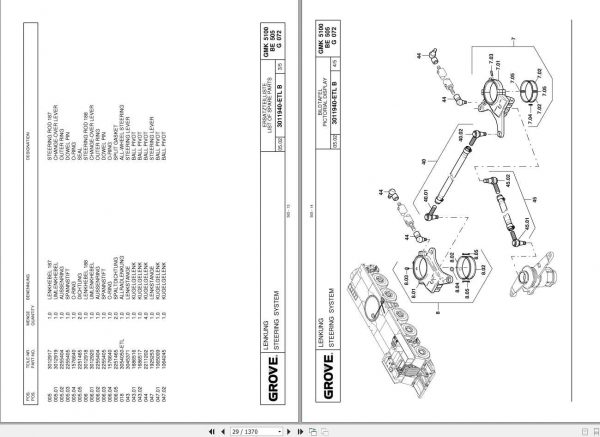 Manitowoc Grove Crane GMK 5100 3057866 20020701 Spare Parts Catalog 3