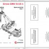 Manitowoc Grove Crane GMK 5110 1 3275001U 20141115 Spare Parts Catalog 1