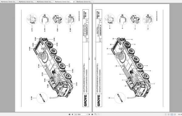 Manitowoc Grove Crane GMK 5130 2 3238698BL 20140801 Spare Parts Catalog 2