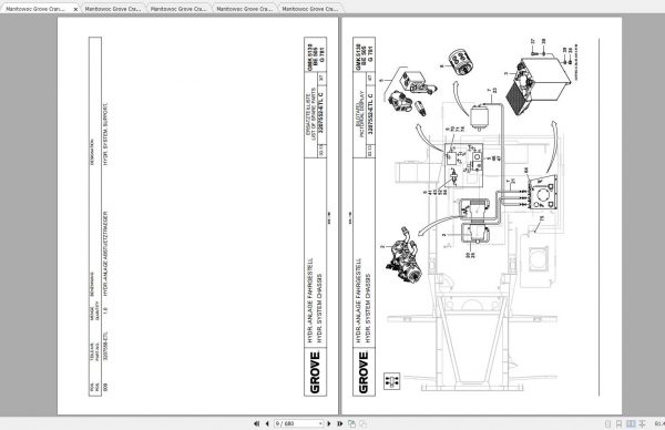 Manitowoc Grove Crane GMK 5130 2 3238698BL 20140801 Spare Parts Catalog 3
