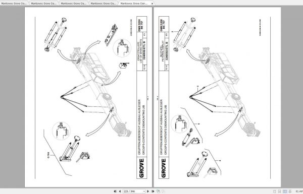 Manitowoc Grove Crane GMK 5200 1 3240600B 20160701 Spare Parts Catalog 3