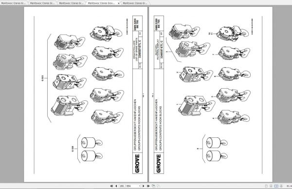 Manitowoc Grove Crane GMK 5200 1 3240600N DE 20150901 Spare Parts Catalog 3