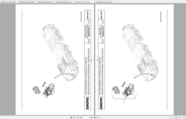 Manitowoc Grove Crane GMK 5200 1 4264470B 20181001 Spare Parts Catalog 3