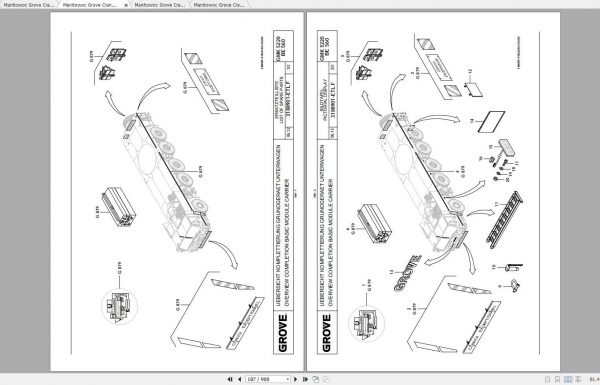 Manitowoc Grove Crane GMK 5220 3179590T 20120815 Spare Parts Catalog 2