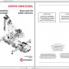 Manitowoc Grove Crane GMK 5250L Land Specific Options Spare Parts Catalogs 2
