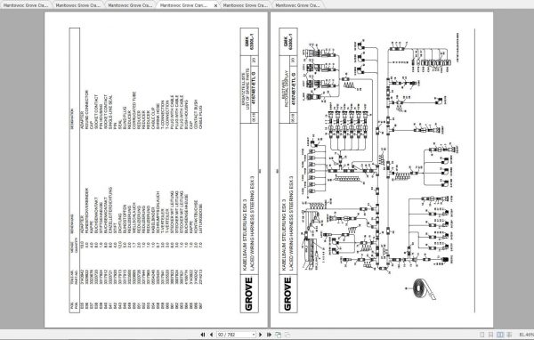 Manitowoc Grove Crane GMK 6300L 1 4175748 20180501 Spare Parts Catalog 2
