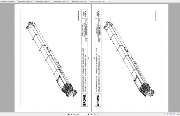 Manitowoc Grove Crane GMK 6300L 1 4175748 20180501 Spare Parts Catalog 3