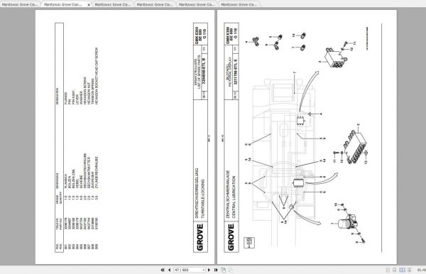 Manitowoc Grove Crane GMK 6300L 3206258BU ROB 20150201 Spare Parts Catalog PDF 2