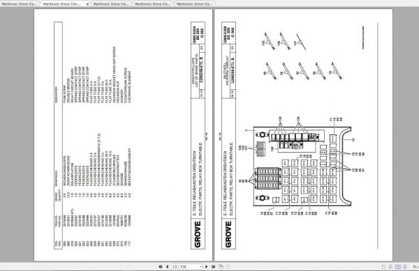 Manitowoc Grove Crane GMK 6300L 3297170 20160501 Spare Parts Catalog PDF 2