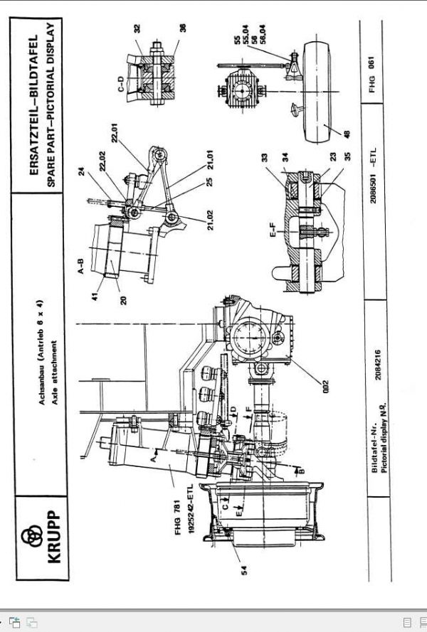 Manitowoc Grove Crane KMK 3045 1970648 19900601 Spare Parts Catalog 3