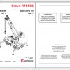 Manitowoc Grove Crane RT550E 3301741 20171201 Spare Parts Catalog 1
