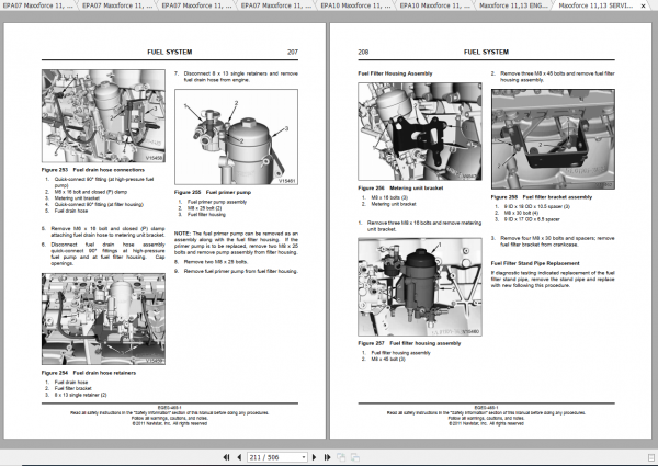 MaxxForce Engine 11 13 2011 Diagnostic Service Manual