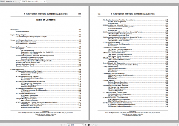 MaxxForce Engine 11 13 2017 Diagnostic Service Manual
