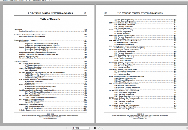 MaxxForce Engine 7 Wiring Digram Service Manual 6