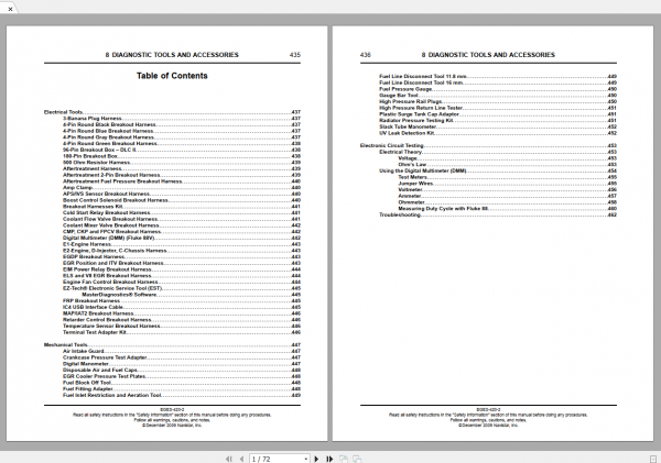 MaxxForce Engine 7 Wiring Digram Service Manual 8