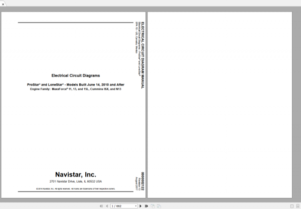 Maxxforce 11 13 15L Cummins ISX N13 Wiring Diagram 1