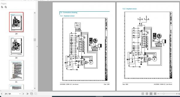 Mitsubishi Electric Pallet Truck PBF25N2 Service Manuals EN FR DE 4